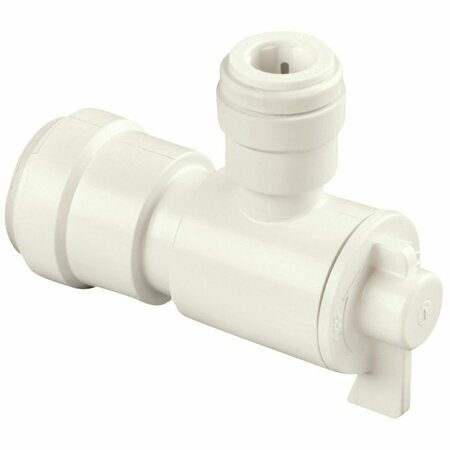 WATTS 1/2 In. CTS X 1/2 In. OD Quick Connect Stop Angle Valve 3556-1008